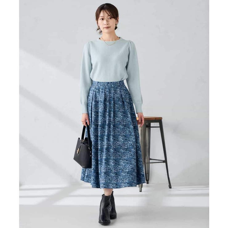 スパンコール混クルーネックニット | a.v.v【WOMEN】 | 詳細画像9 