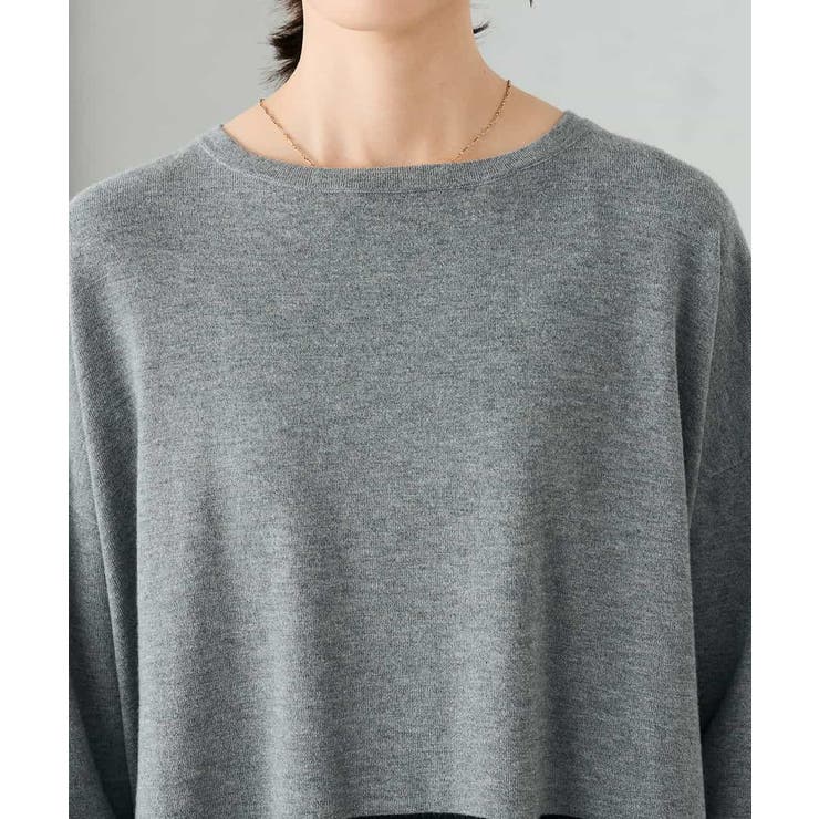 バイカラーニット【新色追加】 | a.v.v【WOMEN】 | 詳細画像26 