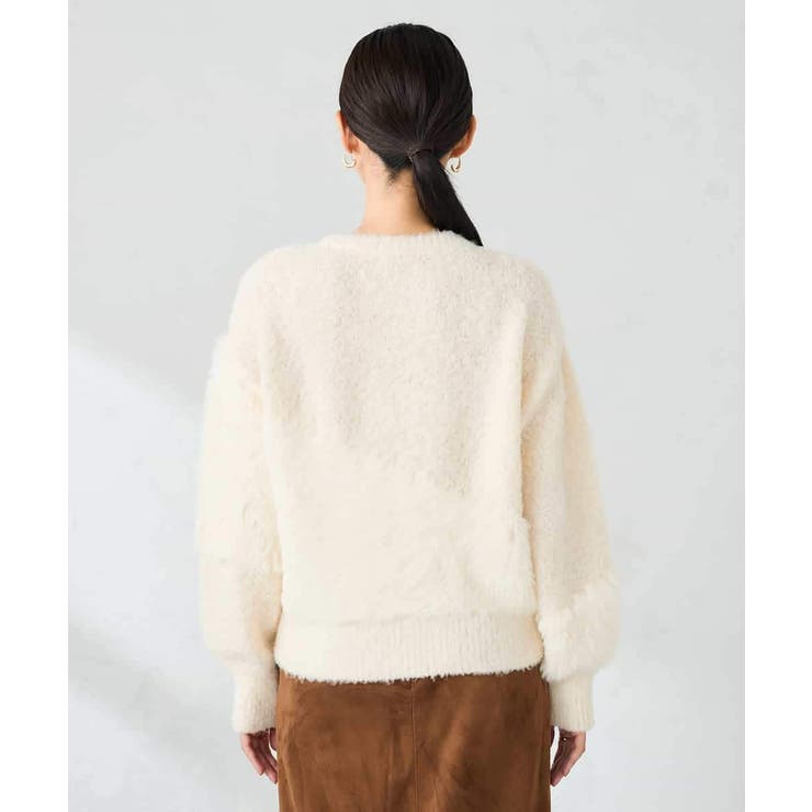 ミックスファンシーヤーンニット | a.v.v【WOMEN】 | 詳細画像24 