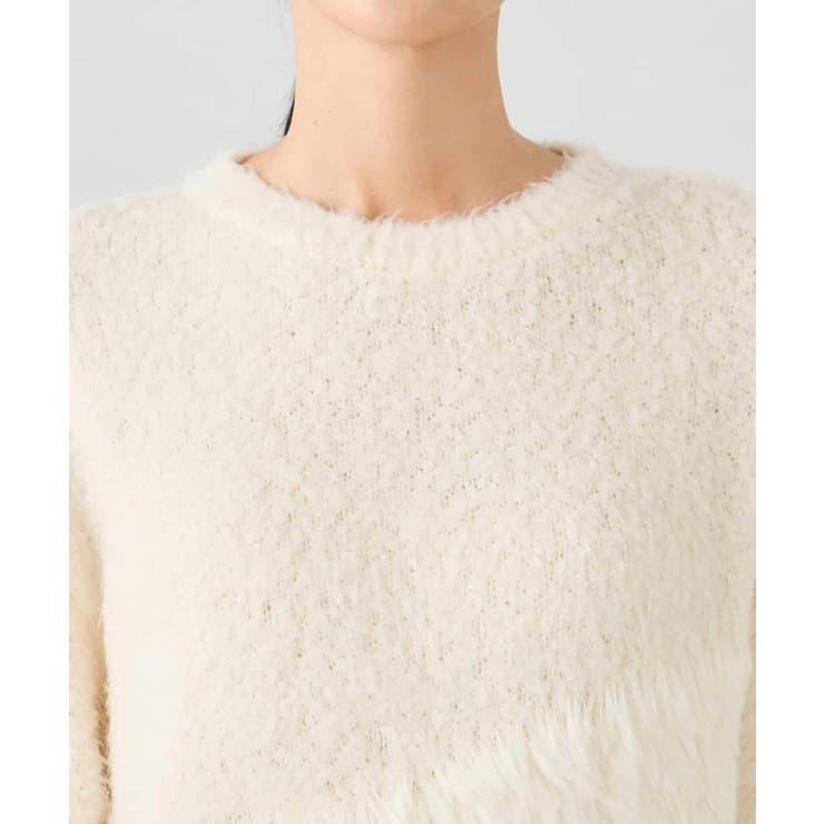 ミックスファンシーヤーンニット | a.v.v【WOMEN】 | 詳細画像25 