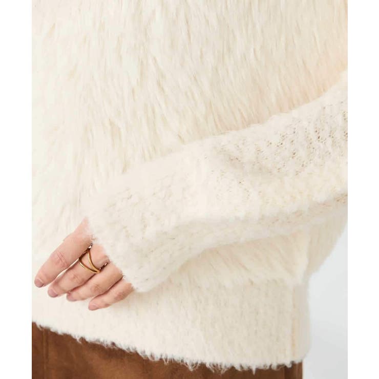 ミックスファンシーヤーンニット | a.v.v【WOMEN】 | 詳細画像26 