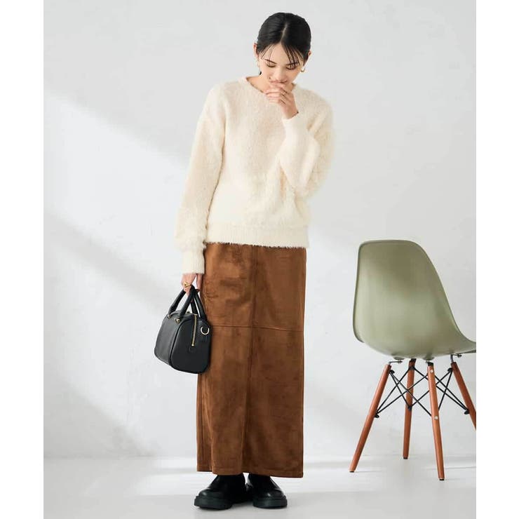 ミックスファンシーヤーンニット | a.v.v【WOMEN】 | 詳細画像9 