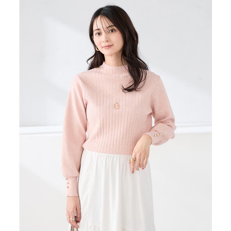 プチハイネック針抜きニット【新色追加】 | a.v.v【WOMEN】 | 詳細画像15 