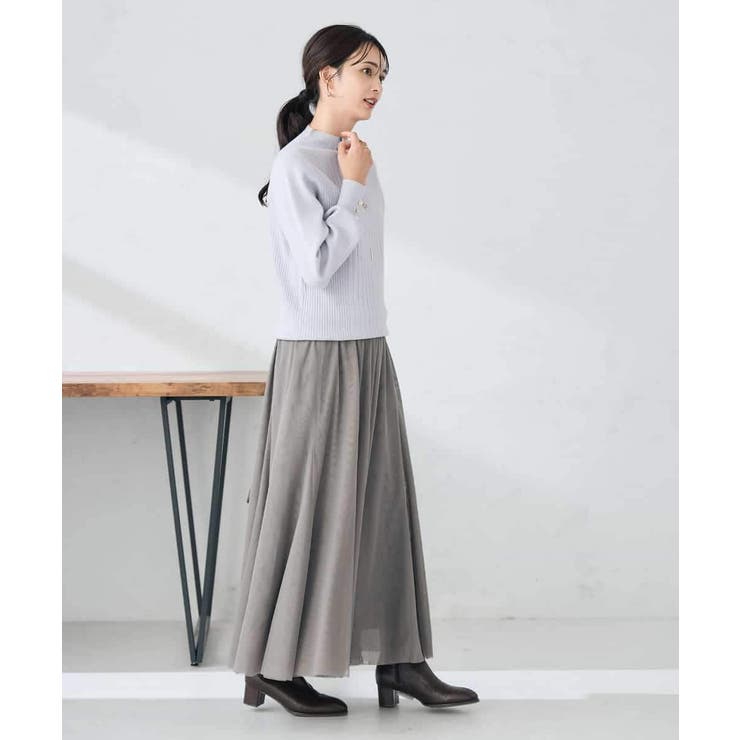 プチハイネック針抜きニット【新色追加】 | a.v.v【WOMEN】 | 詳細画像7 