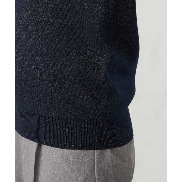 【洗える】ラメVネック美ラクるパフスリーブニット | a.v.v【WOMEN】 | 詳細画像32 