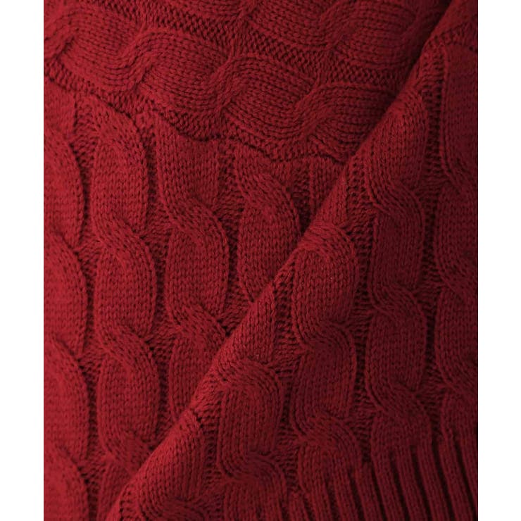 ケーブル編みバイアスデザインニット | a.v.v【WOMEN】 | 詳細画像31 