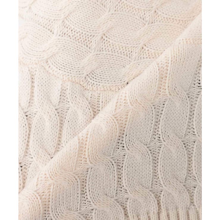 ケーブル編みバイアスデザインニット | a.v.v【WOMEN】 | 詳細画像32 