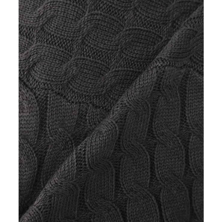 ケーブル編みバイアスデザインニット | a.v.v【WOMEN】 | 詳細画像33 