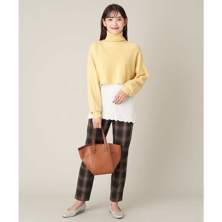 ショートニット×ベストレイヤードセット | a.v.v【WOMEN】 | 詳細画像34 