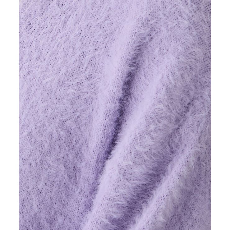 フェザーヤーンVネックニット | a.v.v【WOMEN】 | 詳細画像31 