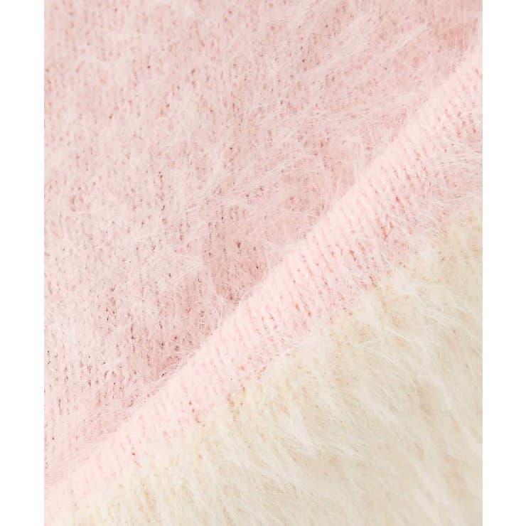 フェザーヤーンバイカラーニット | a.v.v【WOMEN】 | 詳細画像39 