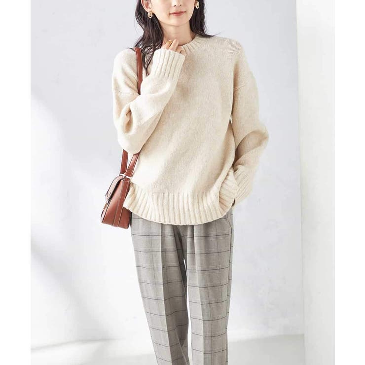 CURRENTAGE MIX YARN KNIT[UW47A2543KCD005]｜URBAN RESEARCH