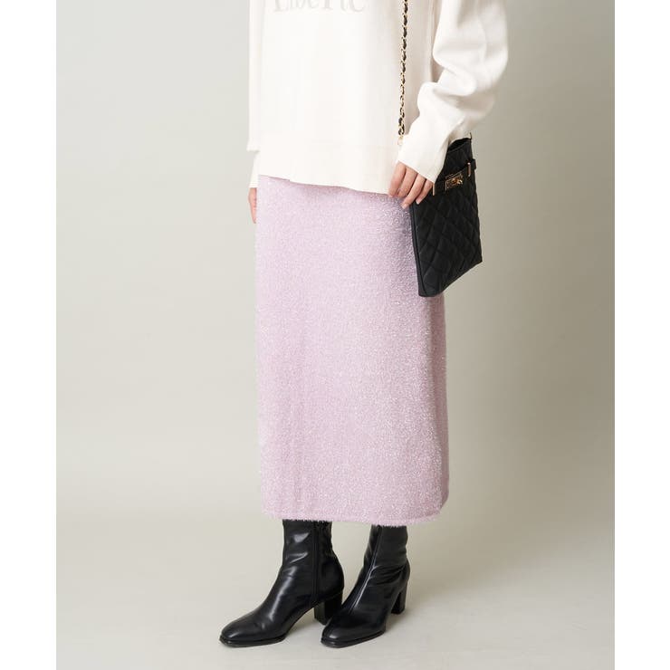 ラメフェザースカート | a.v.v【WOMEN】 | 詳細画像2 