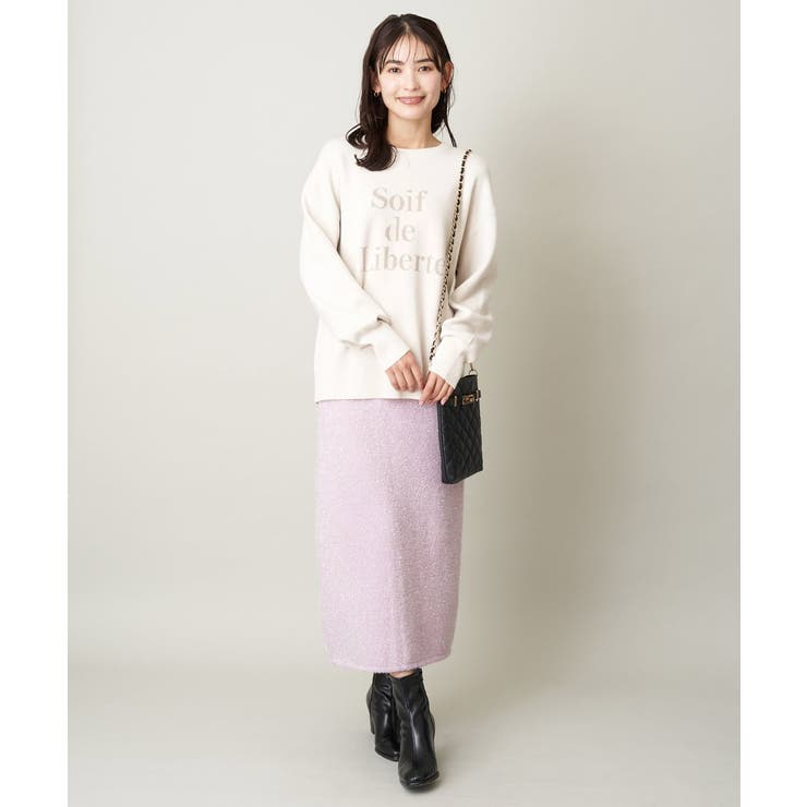 ラメフェザースカート | a.v.v【WOMEN】 | 詳細画像5 