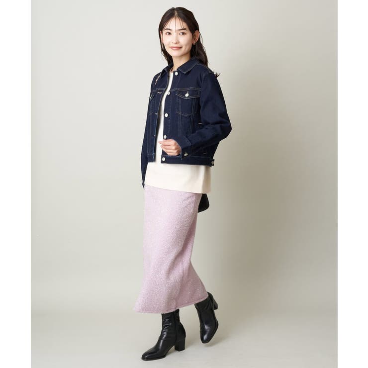 ラメフェザースカート | a.v.v【WOMEN】 | 詳細画像9 