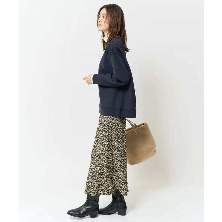 小花柄ジャガードスカート | a.v.v【WOMEN】 | 詳細画像10 