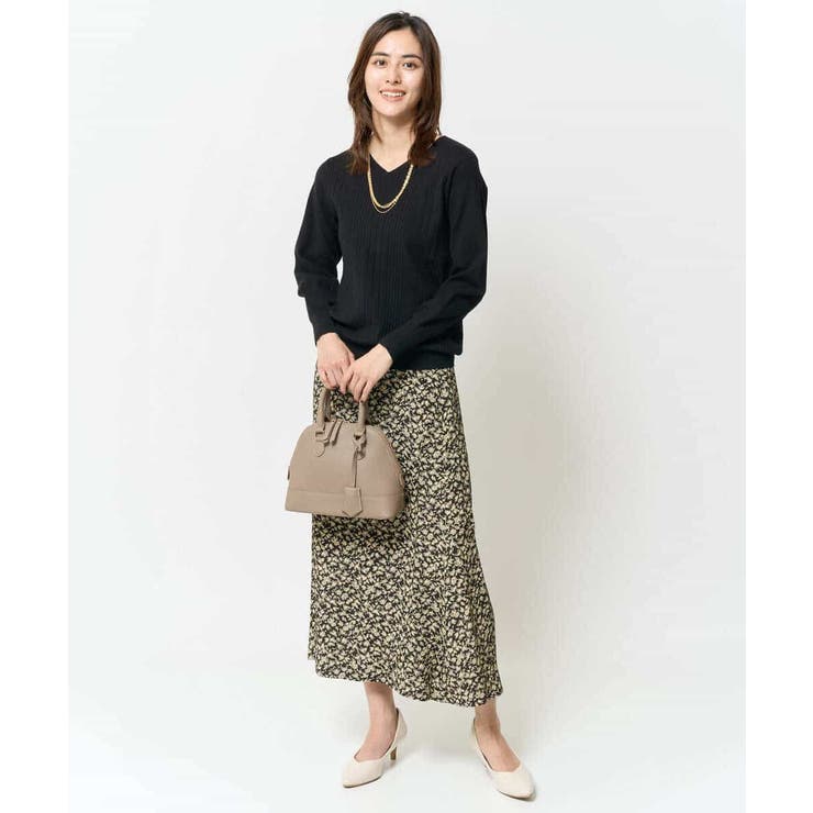 小花柄ジャガードスカート | a.v.v【WOMEN】 | 詳細画像13 