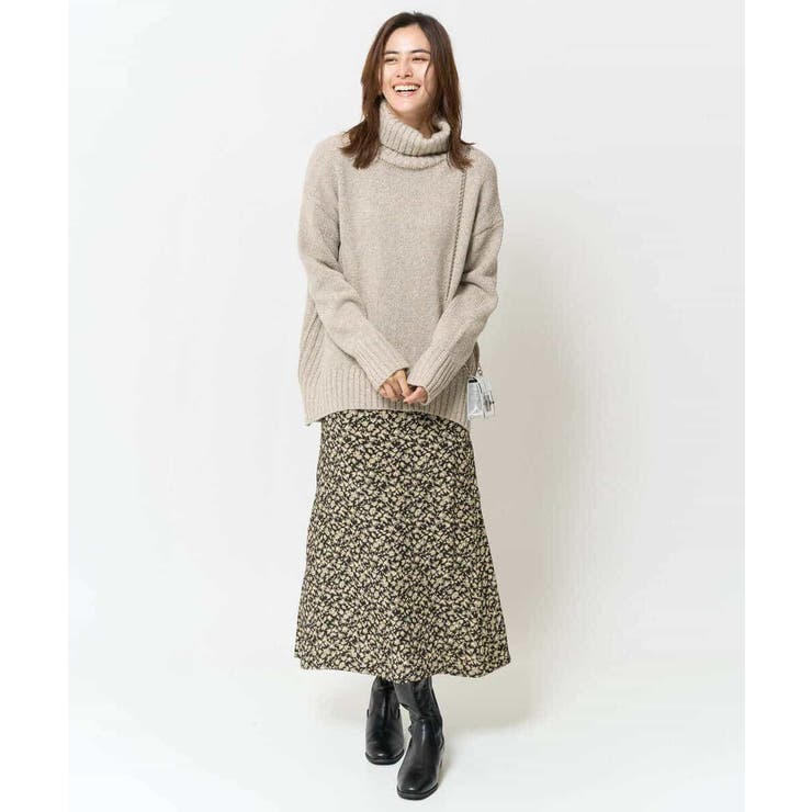 小花柄ジャガードスカート | a.v.v【WOMEN】 | 詳細画像14 