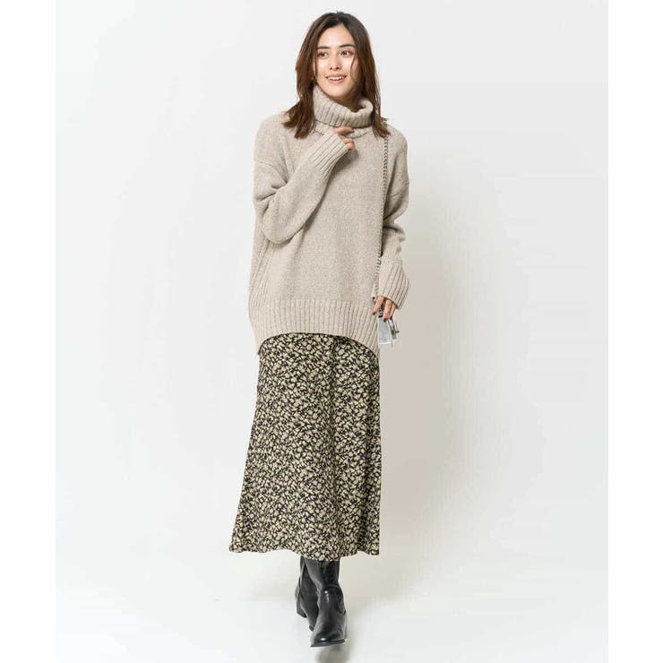 小花柄ジャガードスカート | a.v.v【WOMEN】 | 詳細画像15 