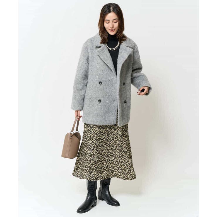 小花柄ジャガードスカート | a.v.v【WOMEN】 | 詳細画像19 