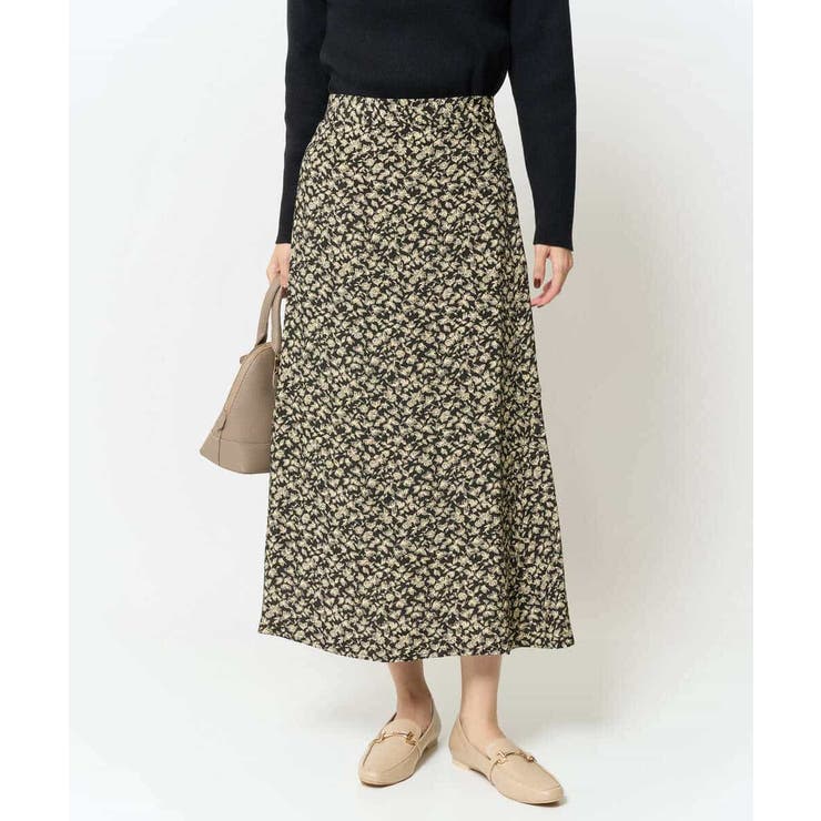 小花柄ジャガードスカート | a.v.v【WOMEN】 | 詳細画像2 