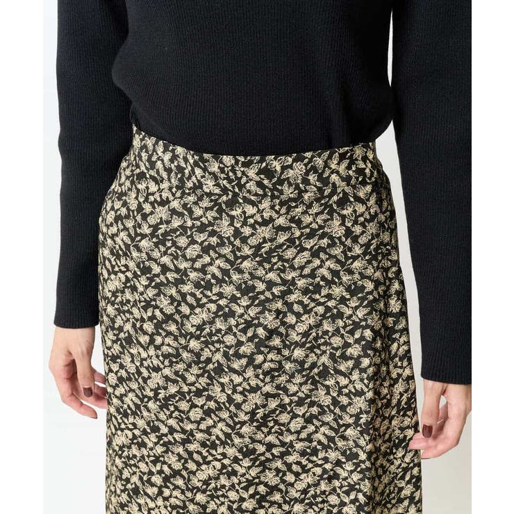 小花柄ジャガードスカート | a.v.v【WOMEN】 | 詳細画像24 