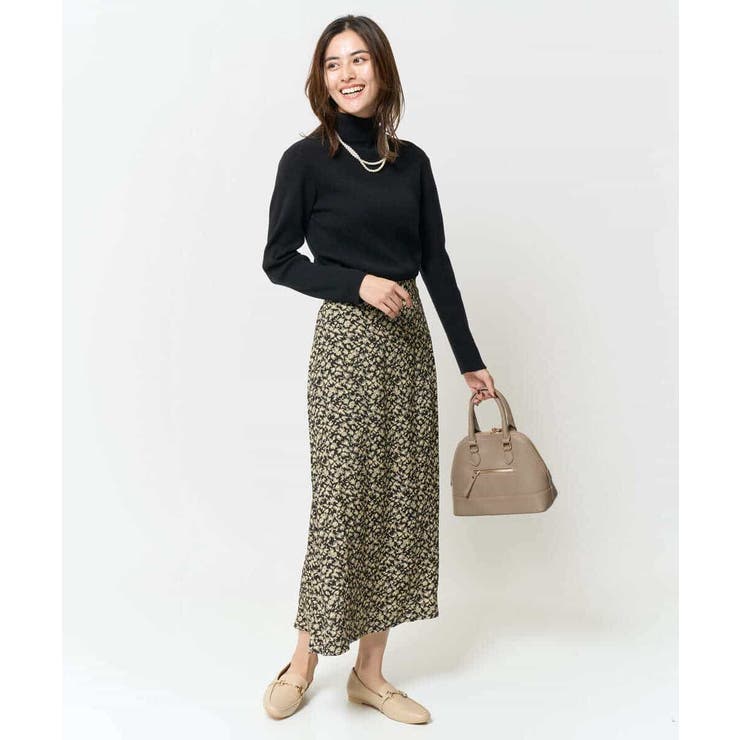 小花柄ジャガードスカート | a.v.v【WOMEN】 | 詳細画像4 