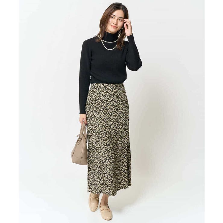 小花柄ジャガードスカート | a.v.v【WOMEN】 | 詳細画像5 