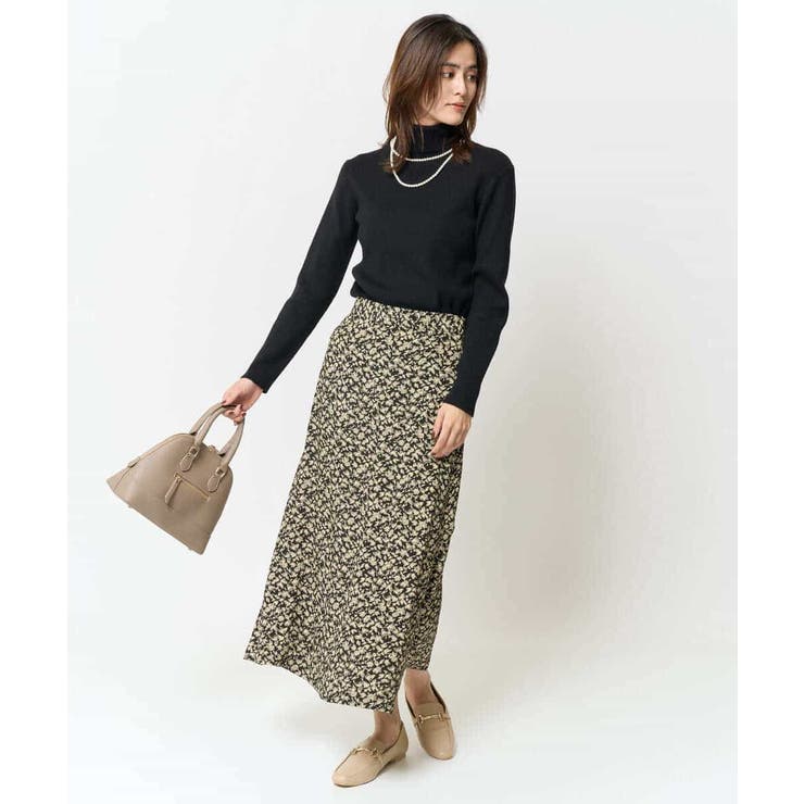 小花柄ジャガードスカート | a.v.v【WOMEN】 | 詳細画像8 