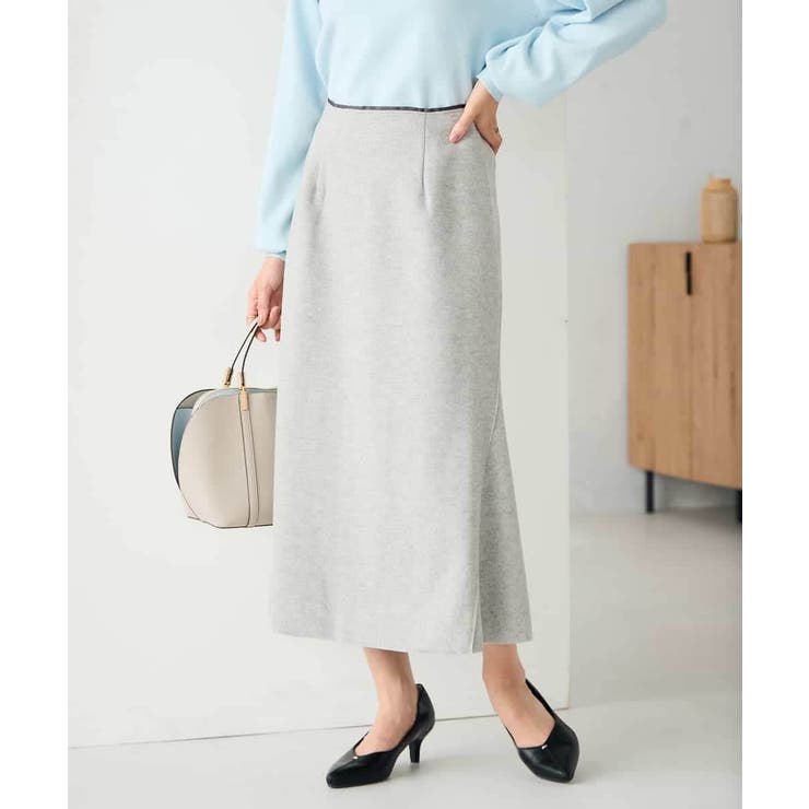 【洗える/ストレッチ】ウールライクジャージマーメイドスカート | a.v.v【WOMEN】 | 詳細画像12 