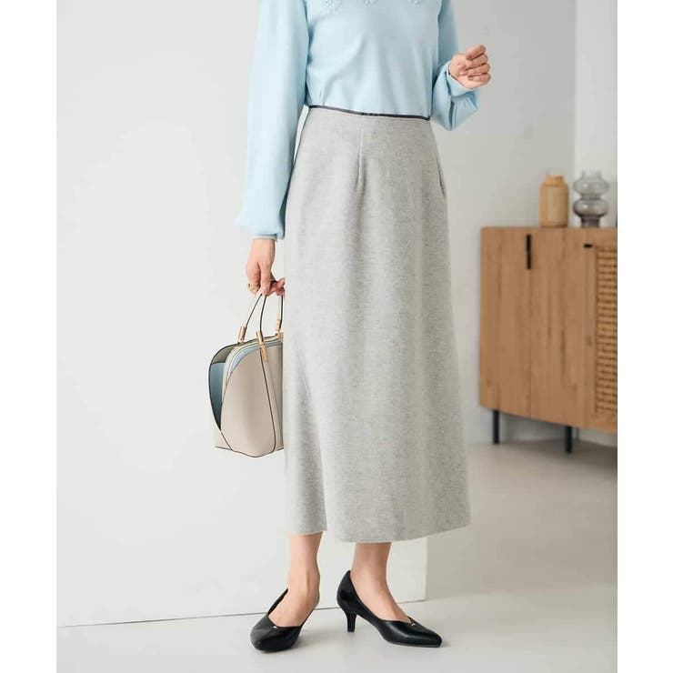 【洗える/ストレッチ】ウールライクジャージマーメイドスカート | a.v.v【WOMEN】 | 詳細画像13 