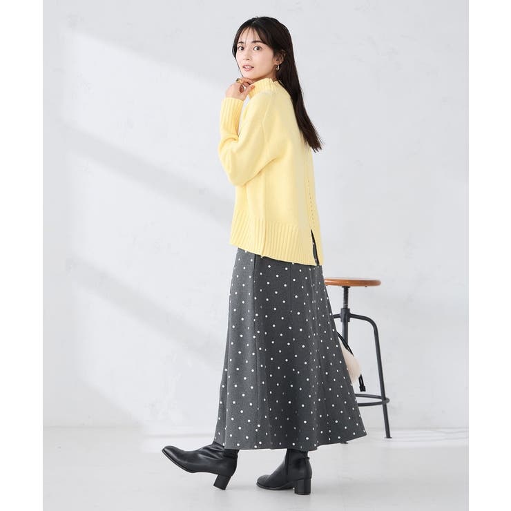 箔ドットフレアスカート | a.v.v【WOMEN】 | 詳細画像10 