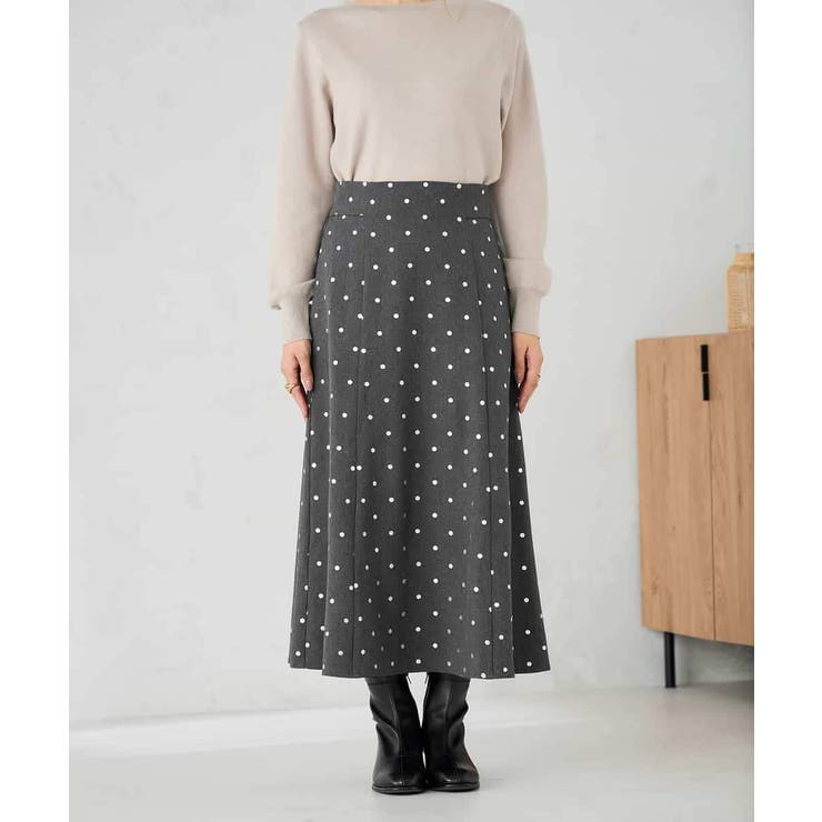 箔ドットフレアスカート | a.v.v【WOMEN】 | 詳細画像14 