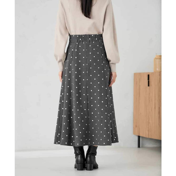 箔ドットフレアスカート | a.v.v【WOMEN】 | 詳細画像16 