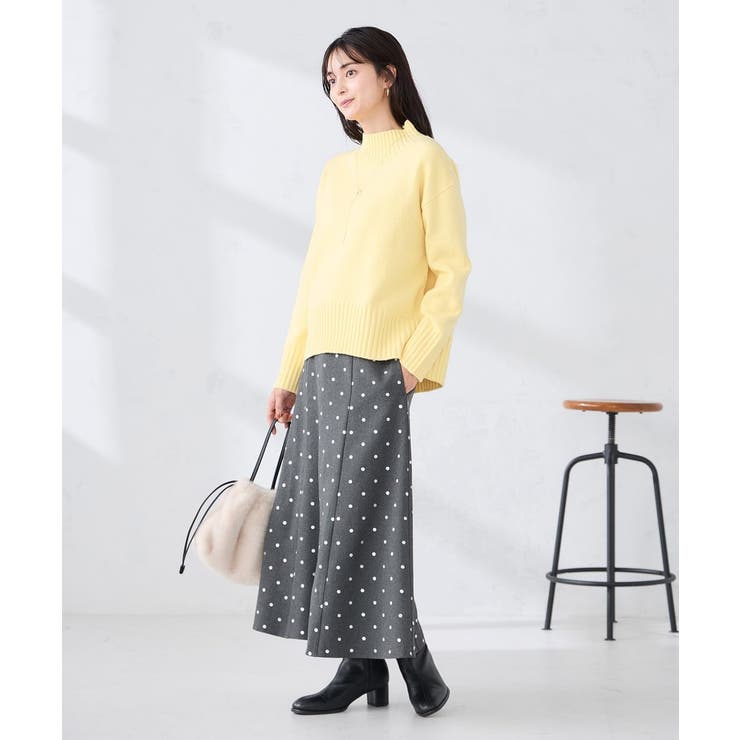 箔ドットフレアスカート | a.v.v【WOMEN】 | 詳細画像9 