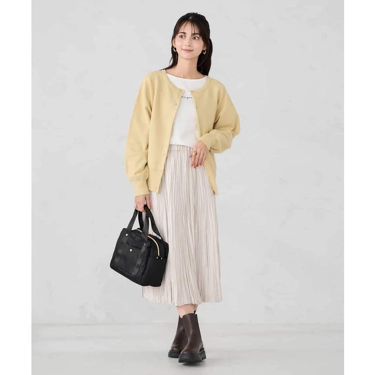 【洗える】フェイクスエードランダムプリーツスカート | a.v.v【WOMEN】 | 詳細画像16 