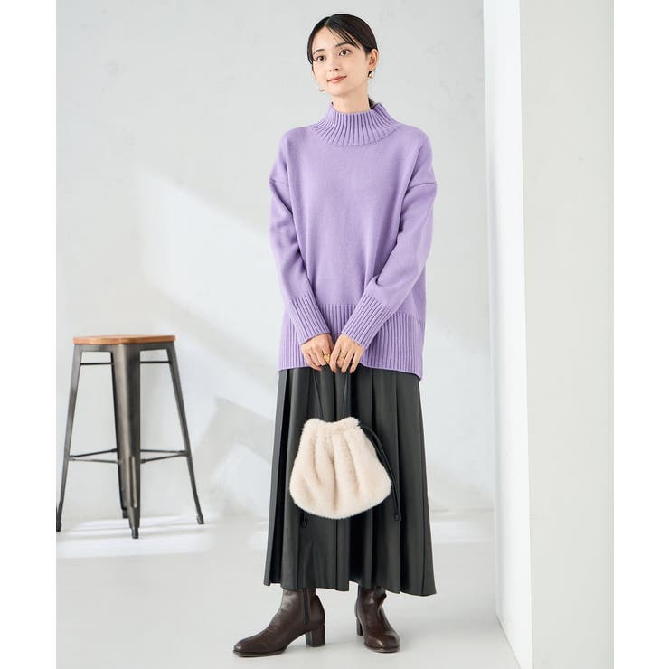 【洗える】レザープリーツスカート | a.v.v【WOMEN】 | 詳細画像10 