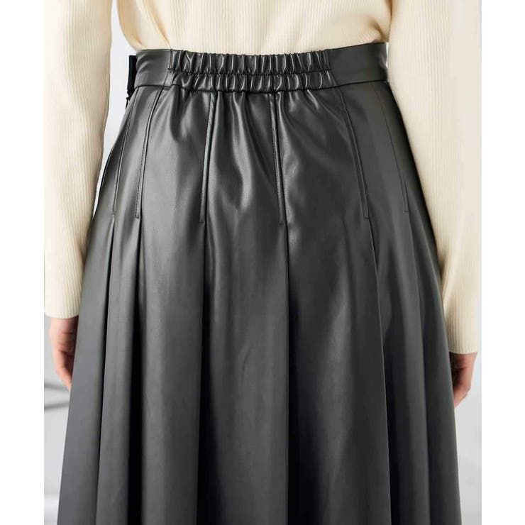 【洗える】レザープリーツスカート | a.v.v【WOMEN】 | 詳細画像15 