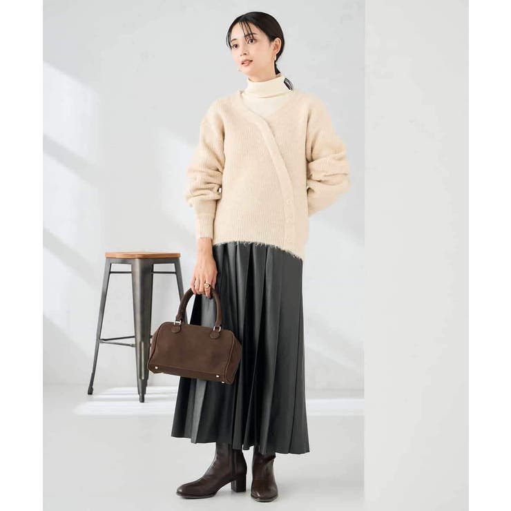 【洗える】レザープリーツスカート | a.v.v【WOMEN】 | 詳細画像6 