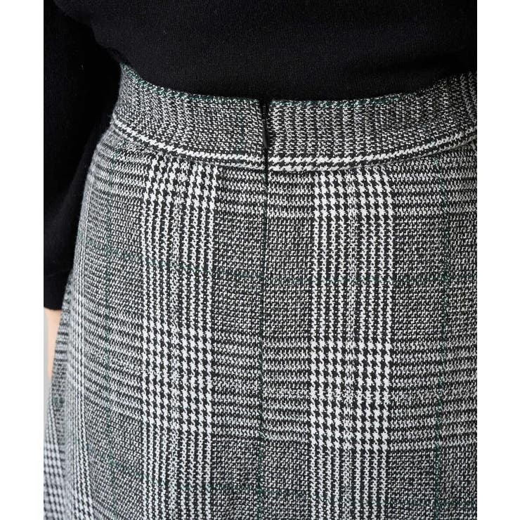 【雑誌InRed(宝島社)1月・2月合併号掲載】チェック柄フレアスカート | a.v.v【WOMEN】 | 詳細画像7 