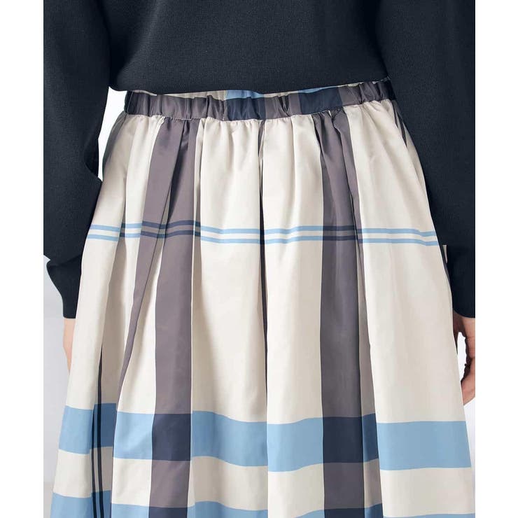 ビックチェックタフタスカート | a.v.v【WOMEN】 | 詳細画像29 