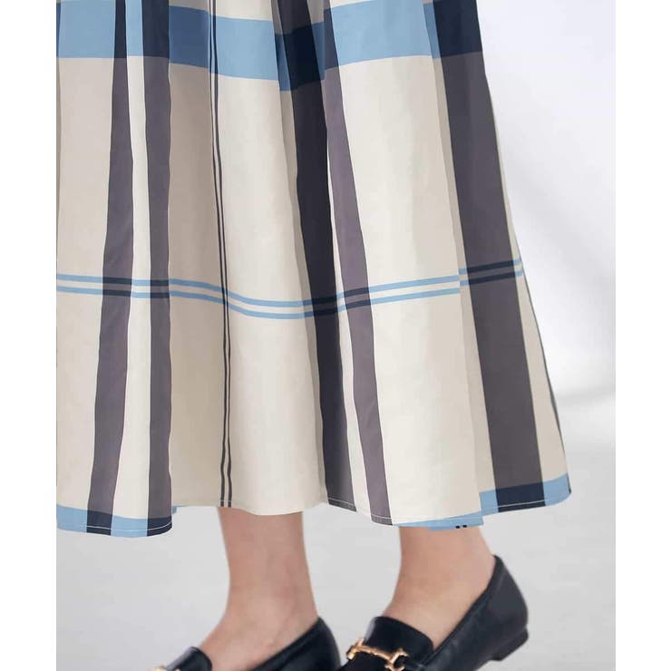 ビックチェックタフタスカート | a.v.v【WOMEN】 | 詳細画像31 