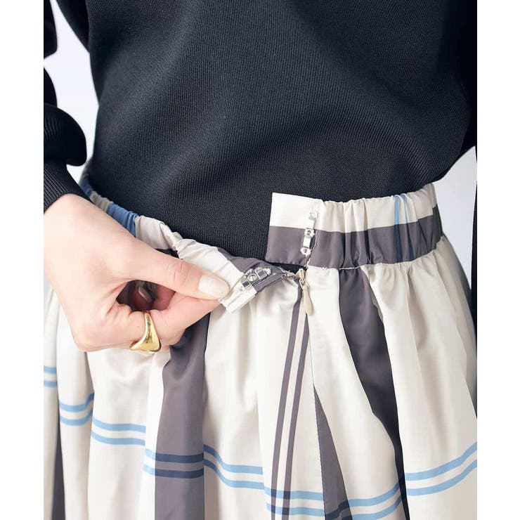 ビックチェックタフタスカート | a.v.v【WOMEN】 | 詳細画像32 