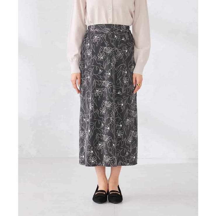 フラワープリントマーメイドスカート | a.v.v【WOMEN】 | 詳細画像10 