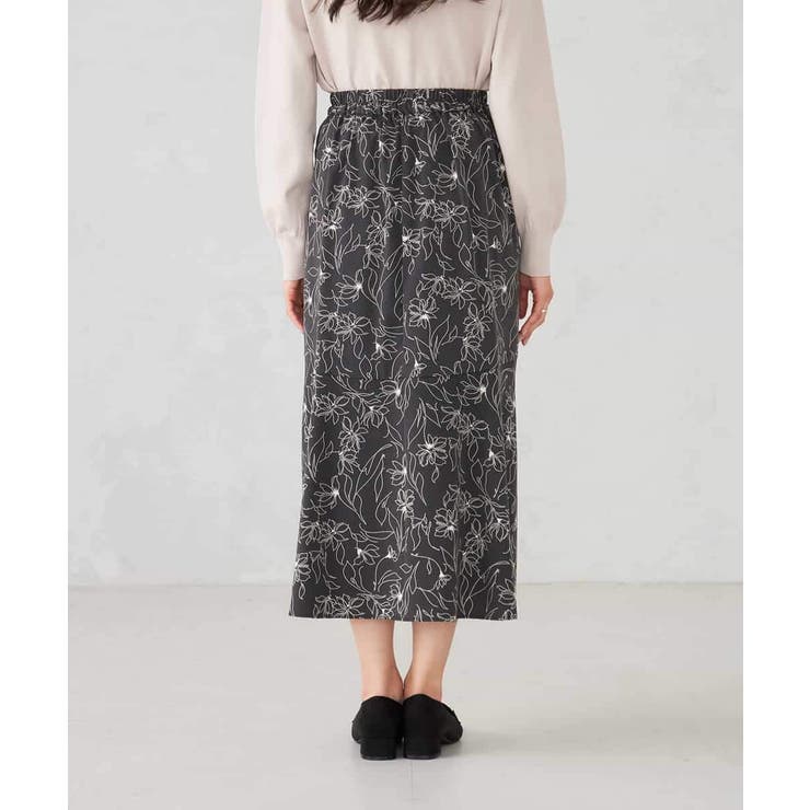フラワープリントマーメイドスカート | a.v.v【WOMEN】 | 詳細画像12 