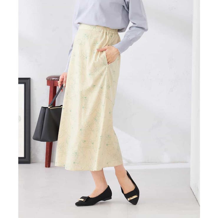 フラワープリントマーメイドスカート | a.v.v【WOMEN】 | 詳細画像18 