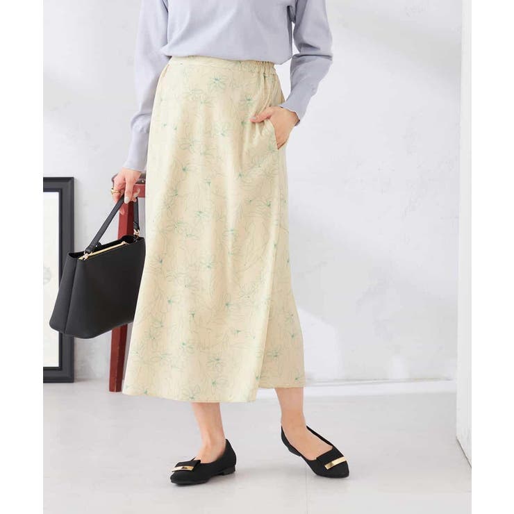 フラワープリントマーメイドスカート | a.v.v【WOMEN】 | 詳細画像19 