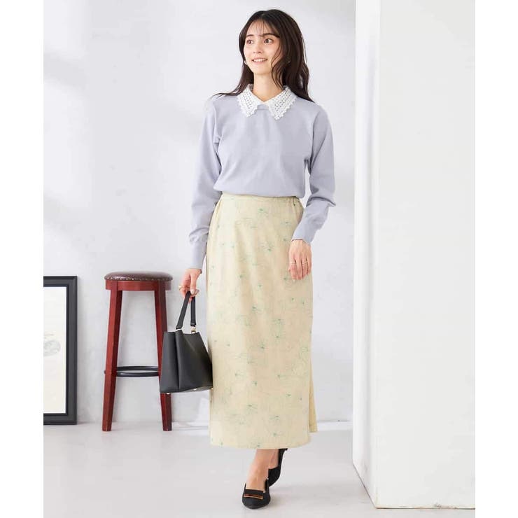 フラワープリントマーメイドスカート | a.v.v【WOMEN】 | 詳細画像20 