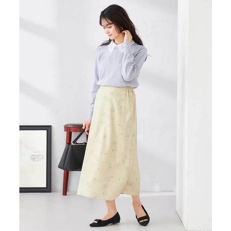 フラワープリントマーメイドスカート | a.v.v【WOMEN】 | 詳細画像22 