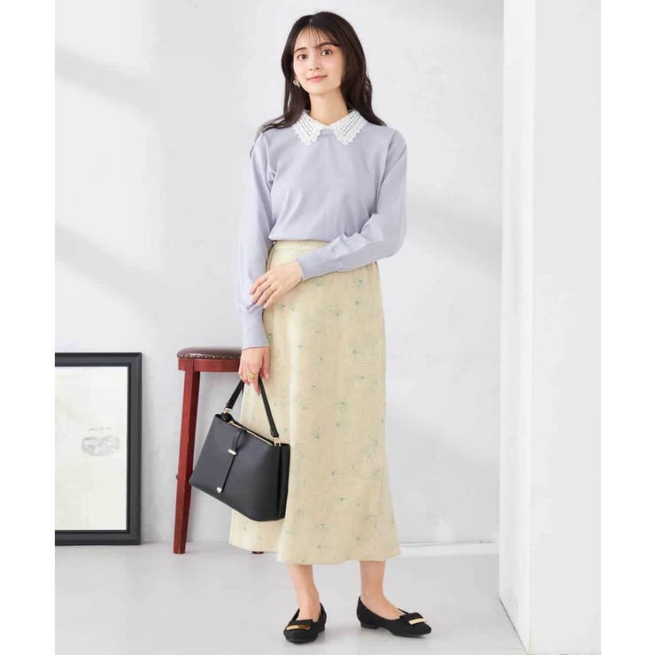 フラワープリントマーメイドスカート | a.v.v【WOMEN】 | 詳細画像23 